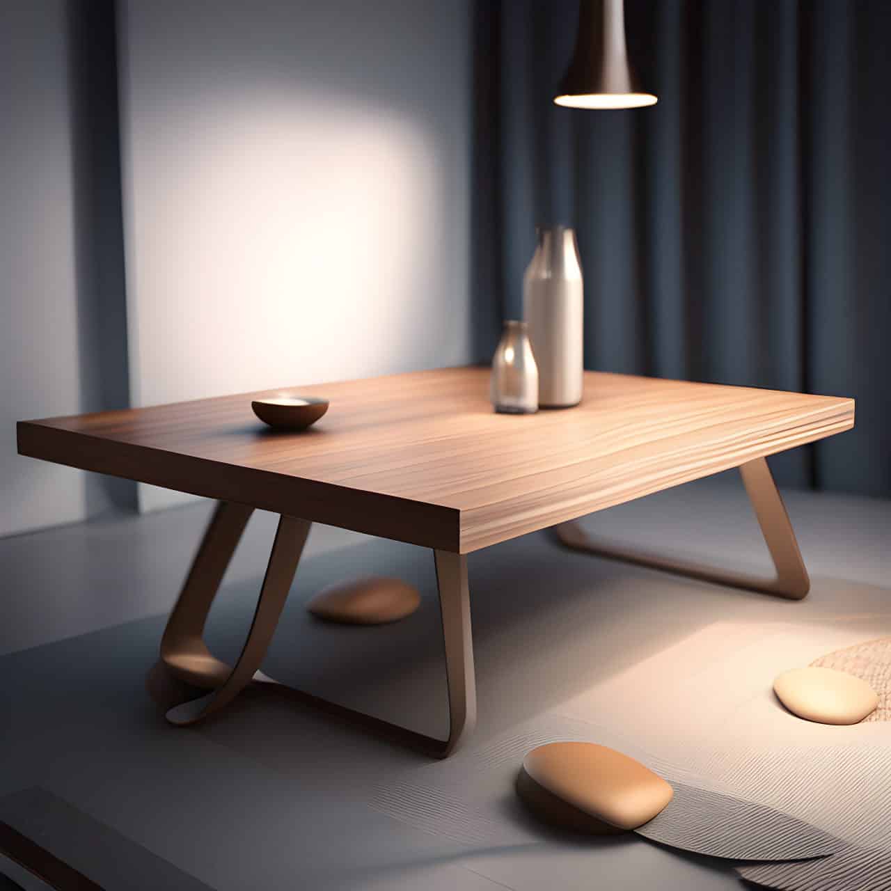 mdf wood table 20m2 mdf wood table 20m2 3D render, composite, by artgerm, art germ, Cinematic Lighting