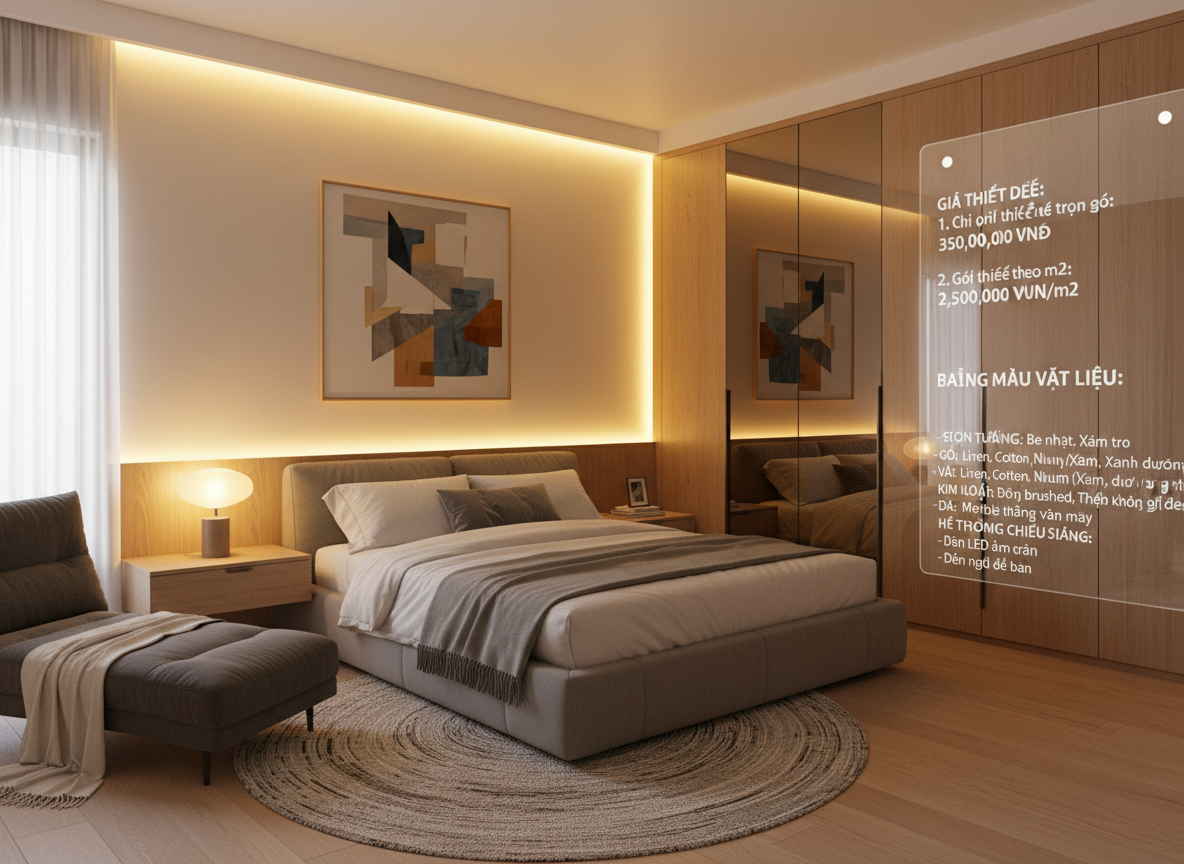 Phong Ngu Nha Pho Phong Cach Hien Dai Kem Thong Tin Gia Thiet Ke Bang Mau Vat Lieu Phong Ngu Nha Pho Phong Cach Hien Dai Kem Thong Tin Gia Thiet Ke Bang Mau Vat Lieu