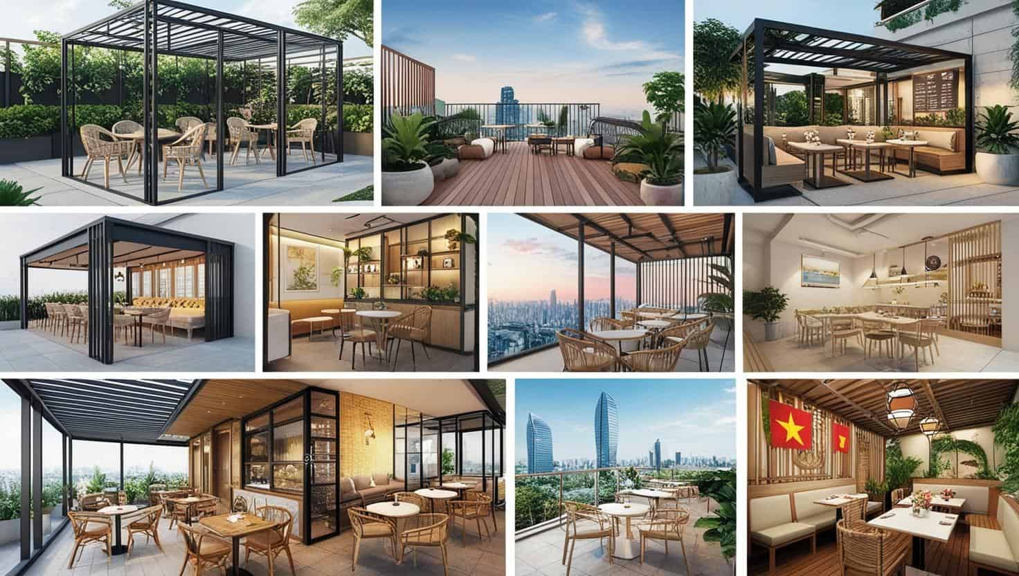 quán cafe sân thượng đẹp (3) quán cafe sân thượng đẹp (3)