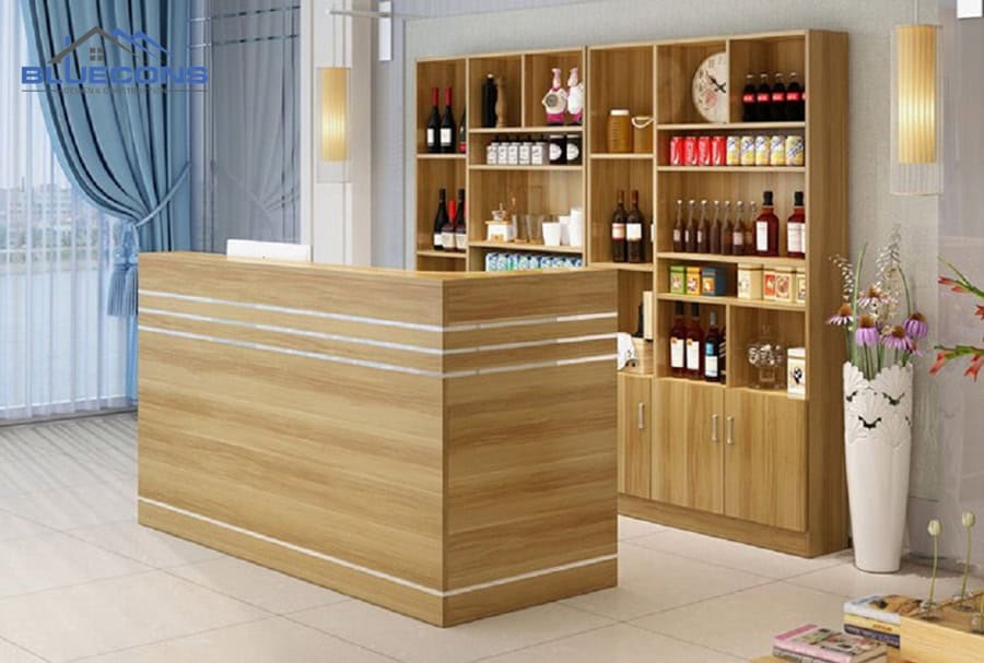 Quầy bán hàng đẹp mắt