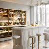 Quầy bar bằng đá đẹp hiện nay tại các nhà hàng