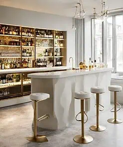 Quầy bar bằng đá đẹp hiện nay tại các nhà hàng
