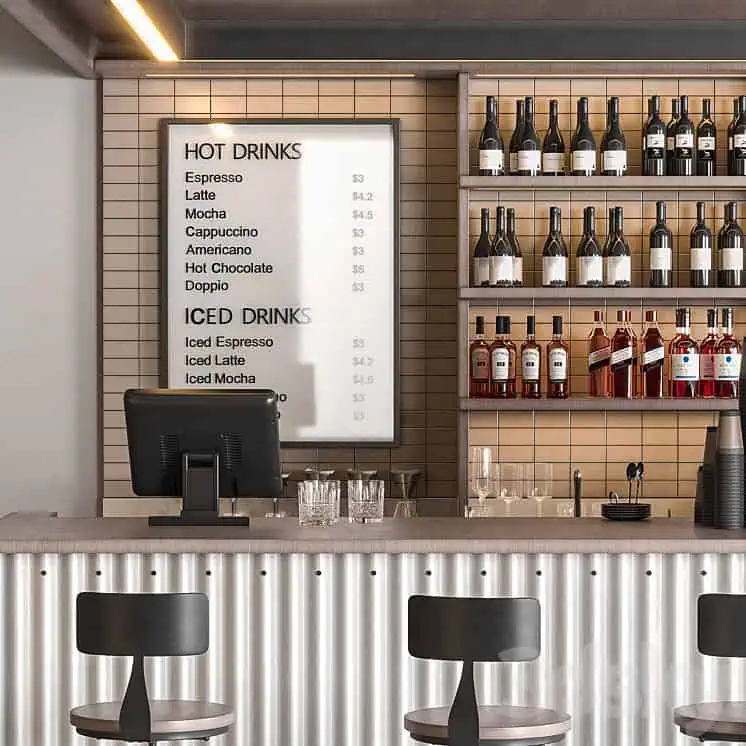 quầy bar cà phê 4 quầy bar cà phê 4