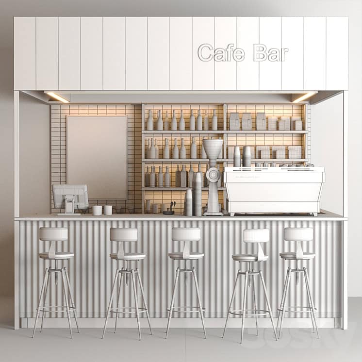 quầy bar cà phê 5