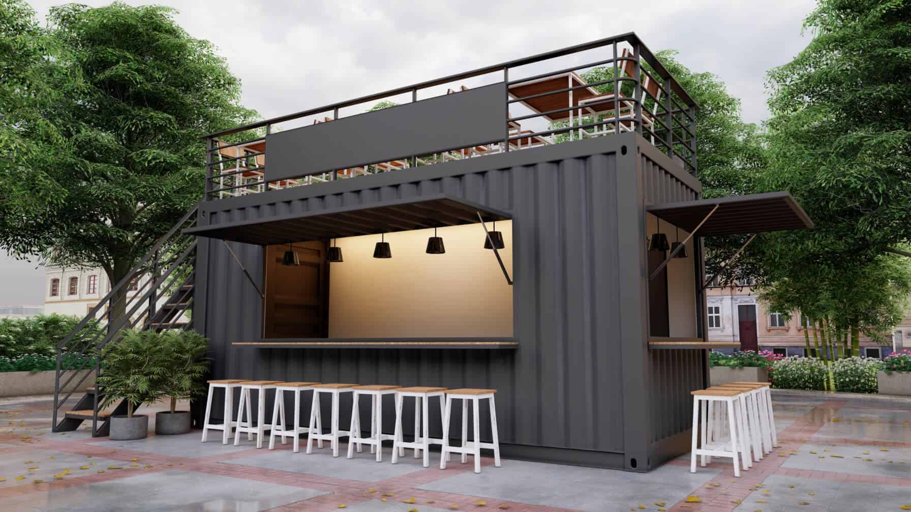 quầy bar container 2 quầy bar container 2