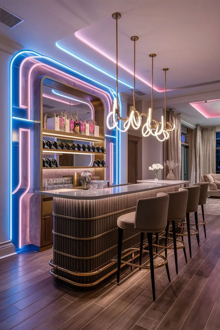 Thiết kế quầy bar đẳng cấp, sang trọng, đẹp hiện nay