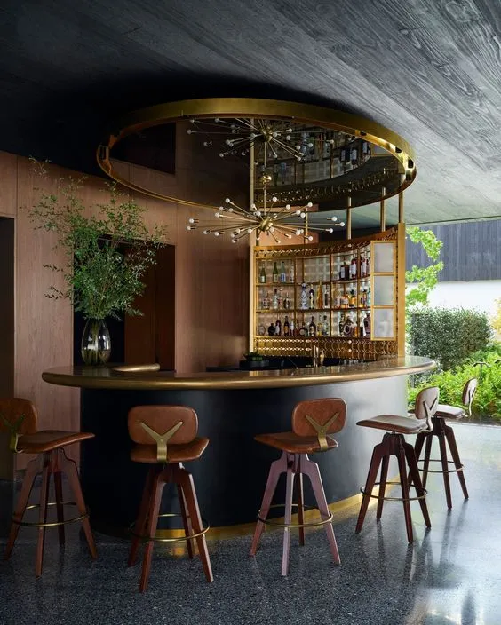 Quầy Bar Hiện Đại Thiết Kế Đẹp, Thi Công Nhanh, Chất Lượng Cao 3 Quầy bar hiện đại lắp đặt tại gia đình bạn