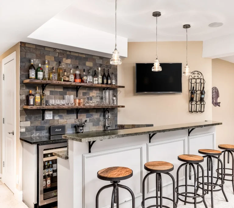 quầy bar kết hợp bếp