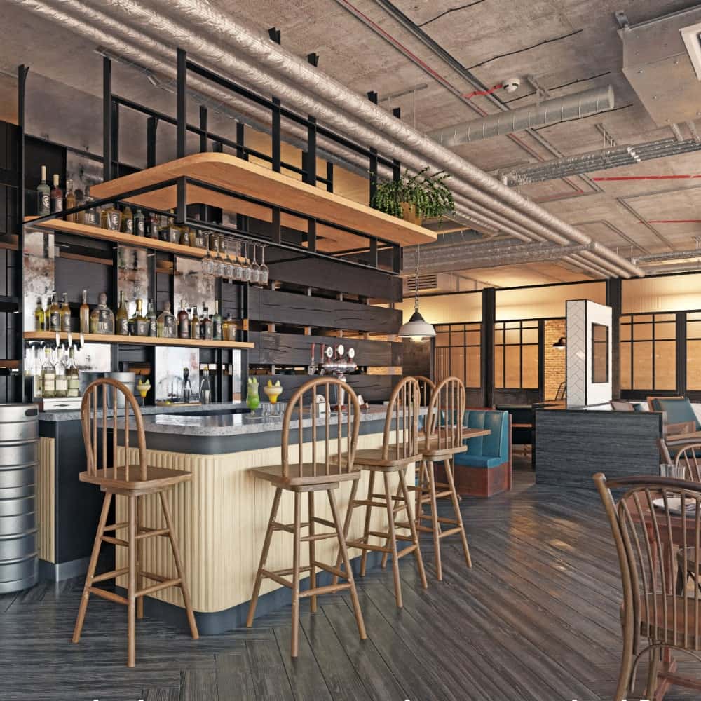 quầy bar khách sạn 3