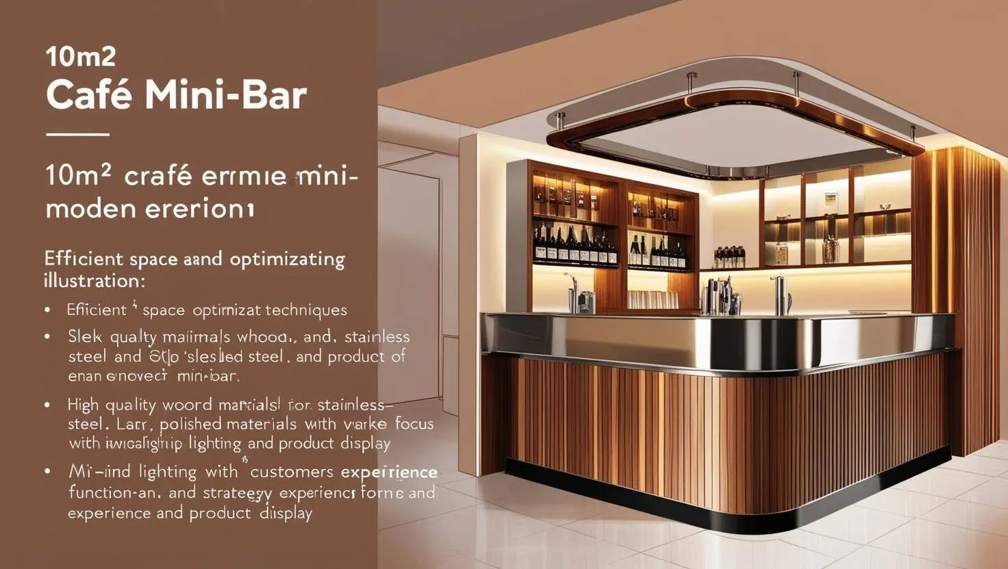 quầy bar mini quán cafe (2) quầy bar mini quán cafe (2)