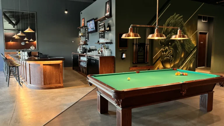 quầy bar quán bi a