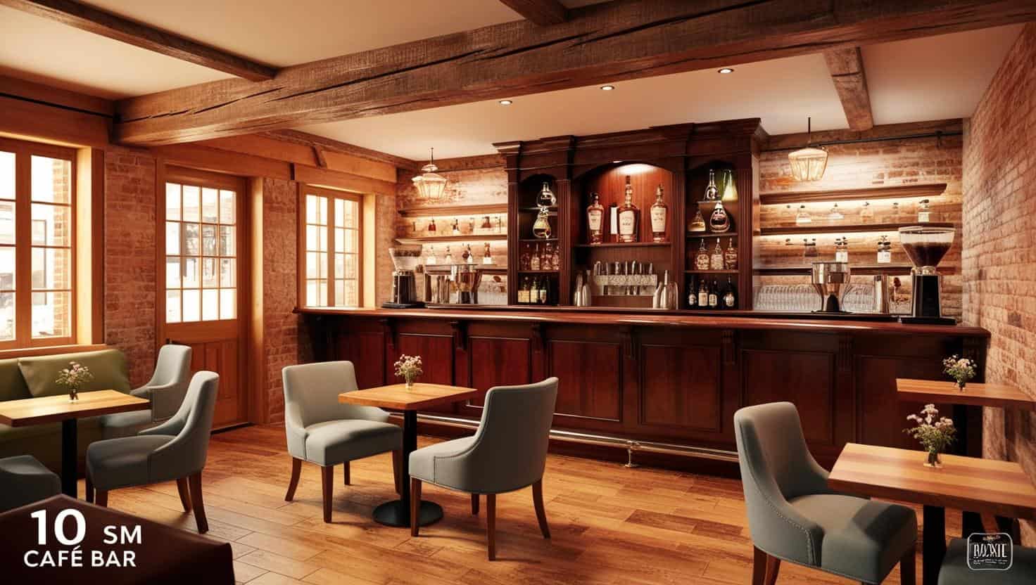 quầy bar quán cafe nhỏ đẹp 10m2 (2) quầy bar quán cafe nhỏ đẹp 10m2 (2)