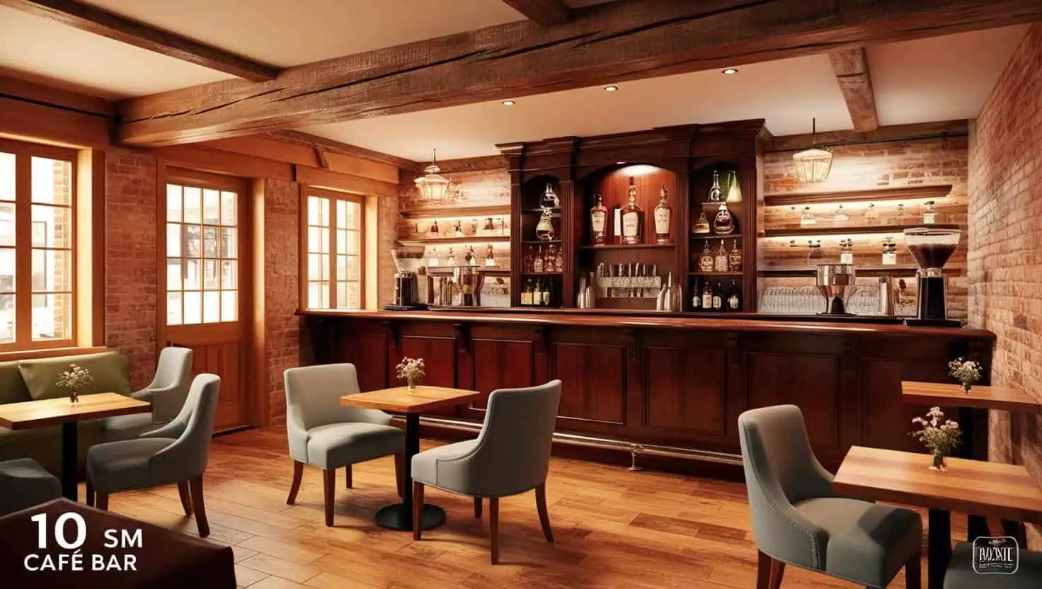 quầy bar quán cafe nhỏ đẹp 10m2 (2) quầy bar quán cafe nhỏ đẹp 10m2 (2)