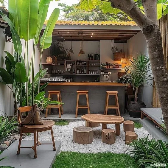 Quầy Cà Phê Ngoài Trời Đẹp Ý Tưởng Thiết Kế Sáng Tạo Cho Không Gian Mở 4 Những mẫu quầy cà phê ngoài trời đẹp thoải mái