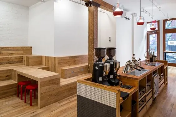 Khám Phá Quầy Cafe Bằng Gỗ Sản Phẩm Được Đóng và Gia Công Theo Yêu Cầu 6 Thiết kế quầy cafe bằng gỗ tại các quán