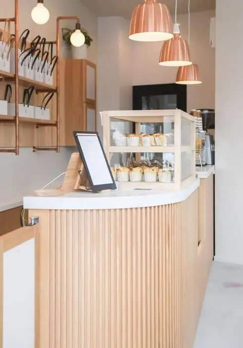 Quầy Cafe Gỗ 4 Mẫu quầy cafe gỗ được thiết kế đẹp mắt
