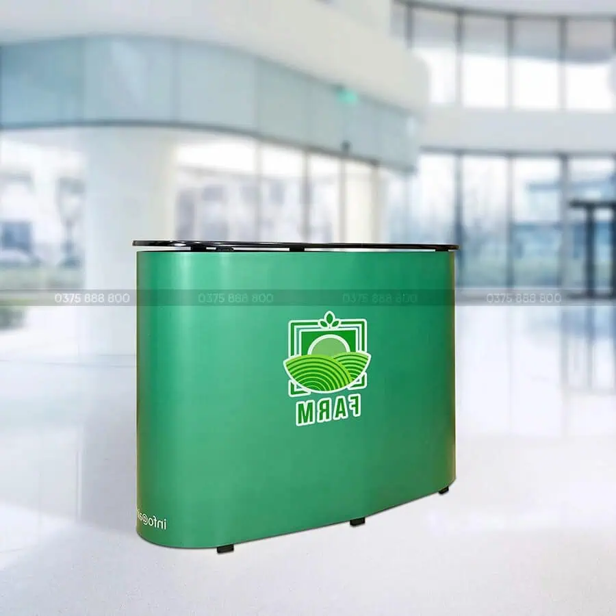 Bàn lễ tân gấp gọn