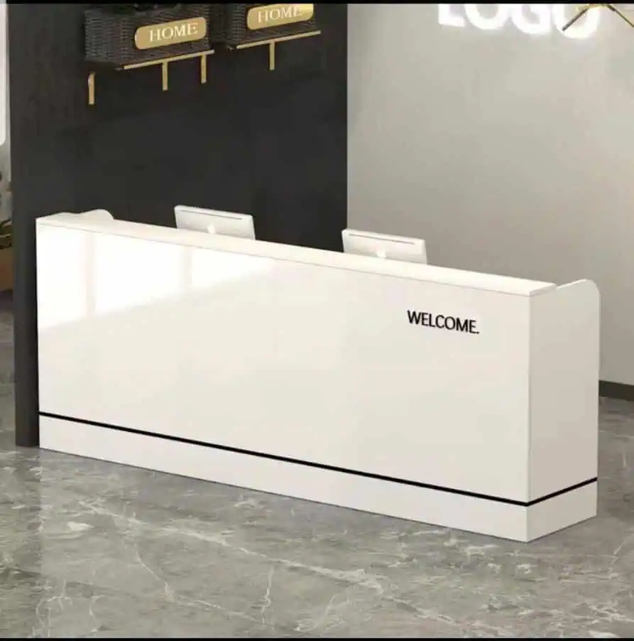 Quầy lễ tân hiện đại
