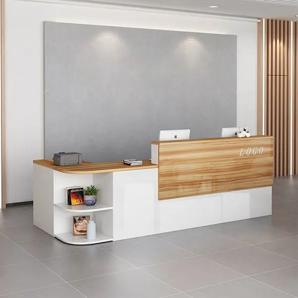 Quầy lễ tân hiện đại