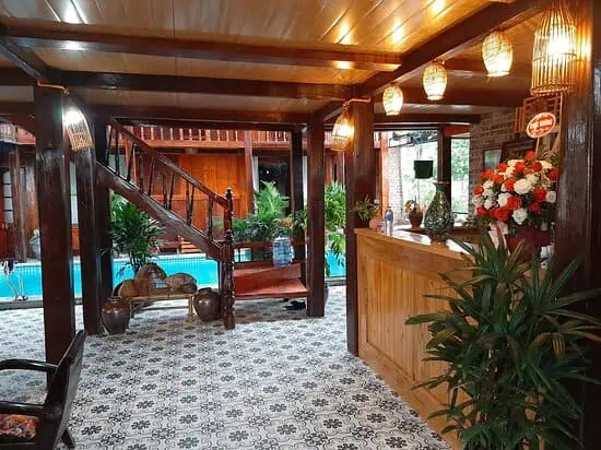 Quầy lễ tân homestay