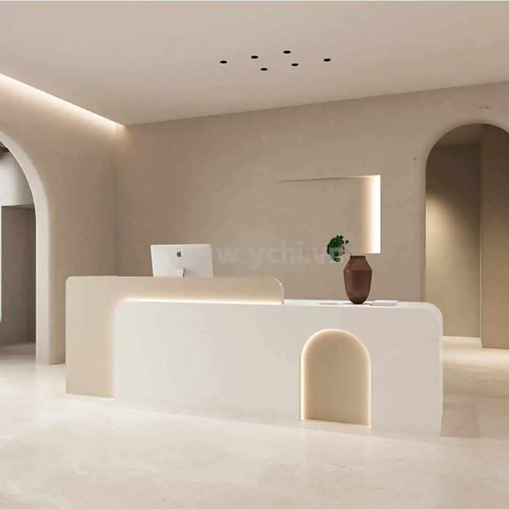 Quầy lễ tân đẹp