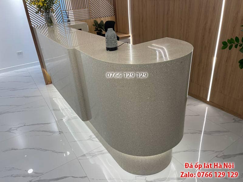 Độ bền của quầy lễ tân bằng đá