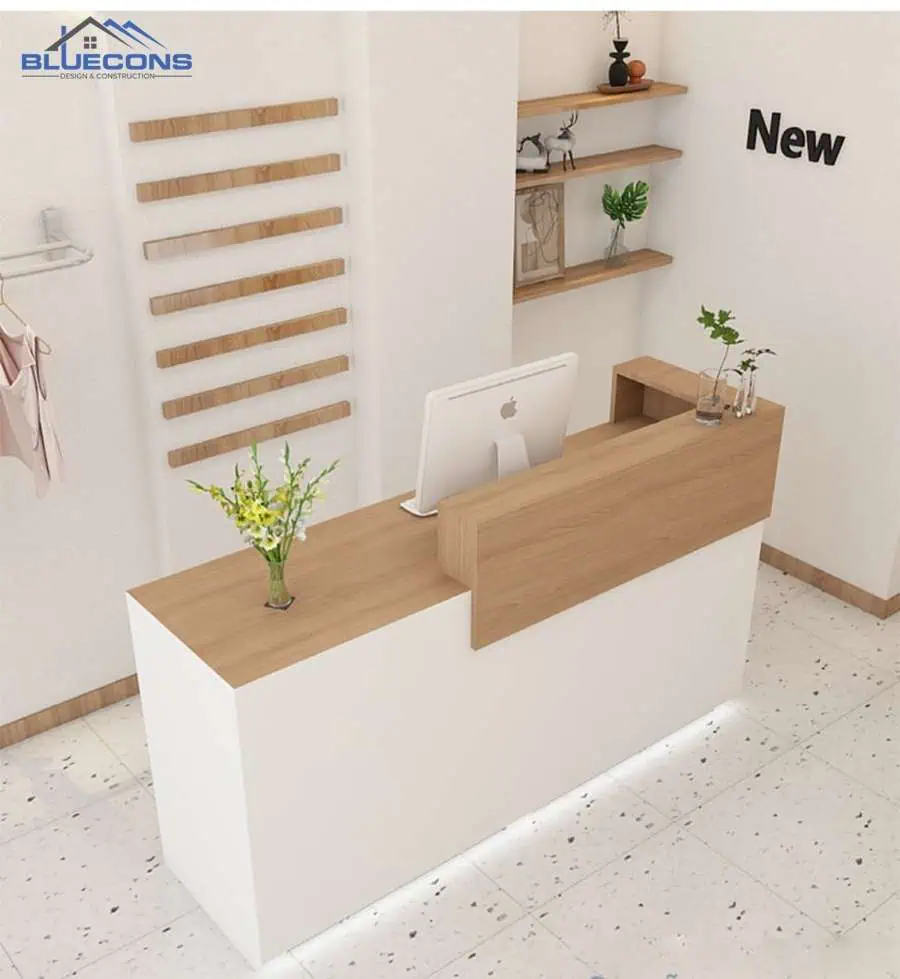 Quầy lễ tân mini TPHCM nhiều mẫu mã, màu sắc và kích thước đa dạng 5 Quầy lễ tân mini TPHCM với mẫu mã đẹp