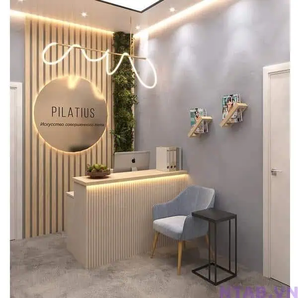 Quầy lễ tân đẳng cấp