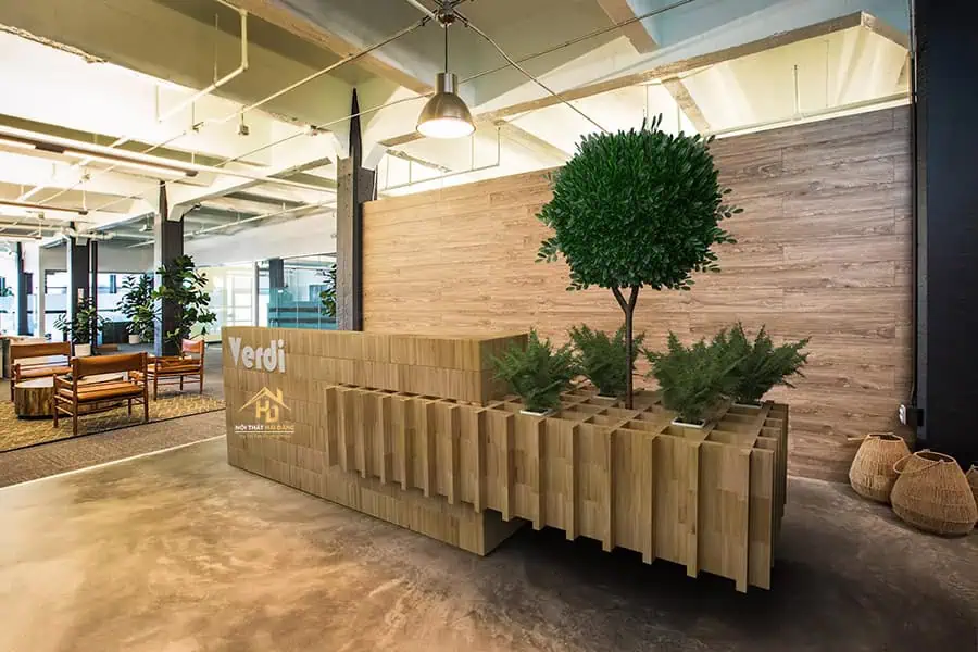 Quầy lễ tân nhà hàng