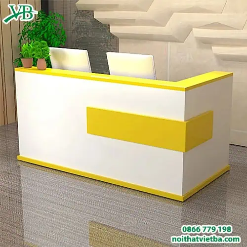 Quầy lễ tân thiết kế nhỏ gọn