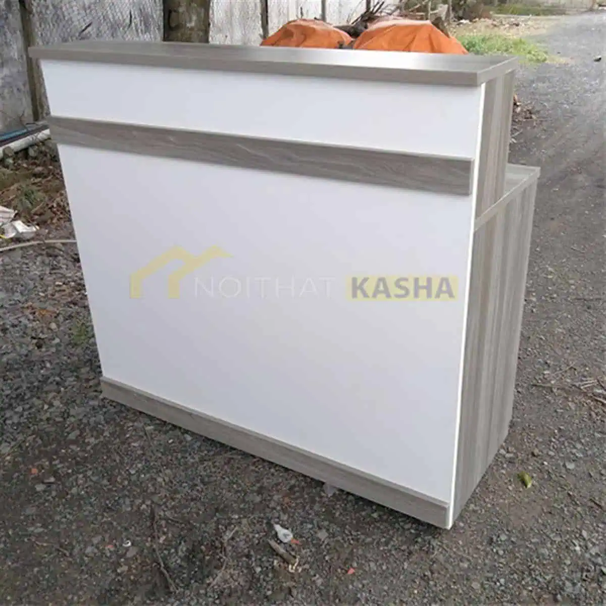 Quầy lễ tân mini đơn giản