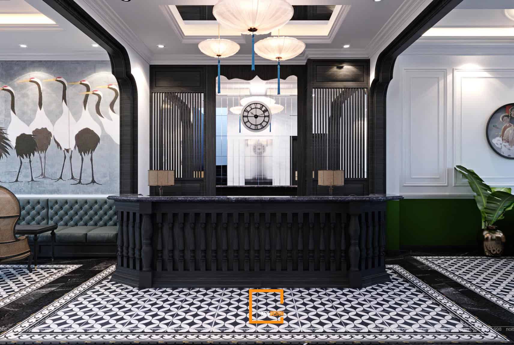Chi tiết trang trí tinh tế