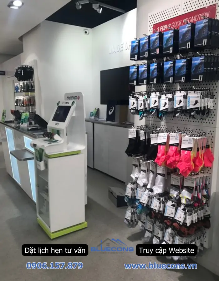 Thi công shop thể thao, thiết kế shop thể thao đẹp 2024 3 Thi công shop thể thao, thiết kế shop thể thao đẹp 2024