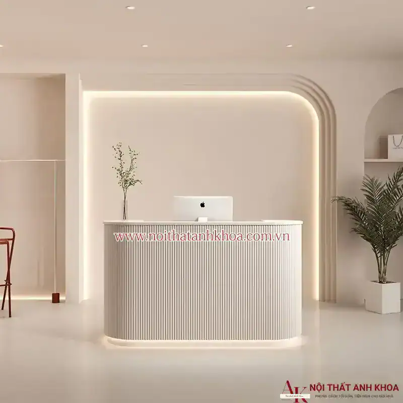 Quầy lễ tân mini đẹp