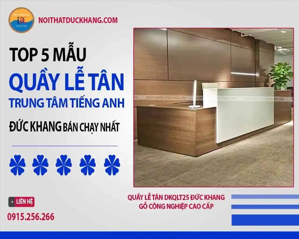 Mẫu quầy đơn giản