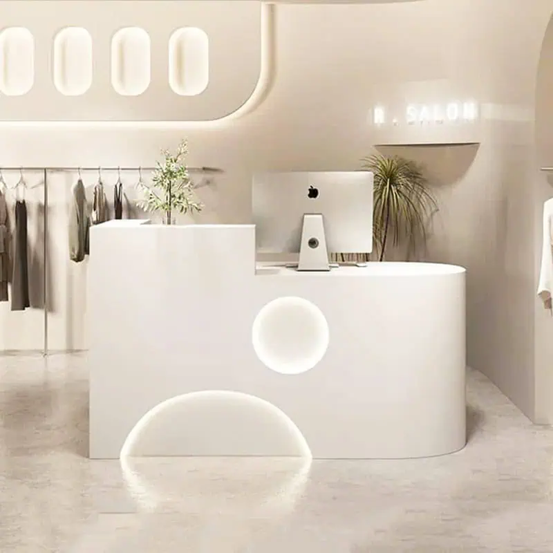 Quầy lễ tân đẹp