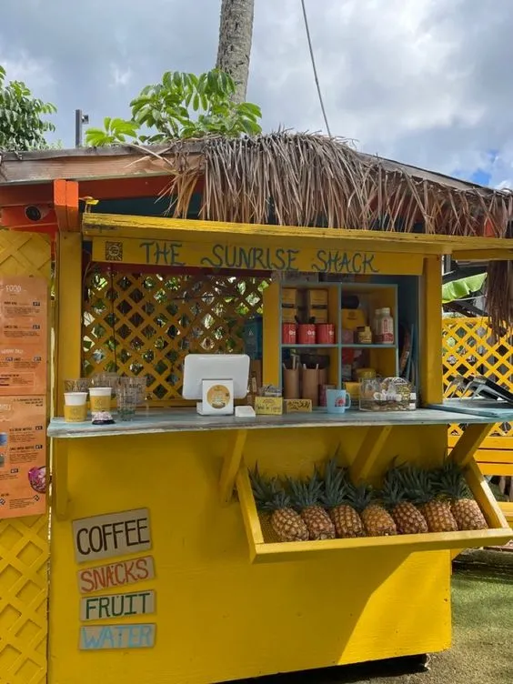 Mẫu quầy nước ép đóng theo yêu cầu