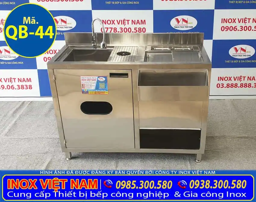 Quầy pha chế inox giữ nhiệt