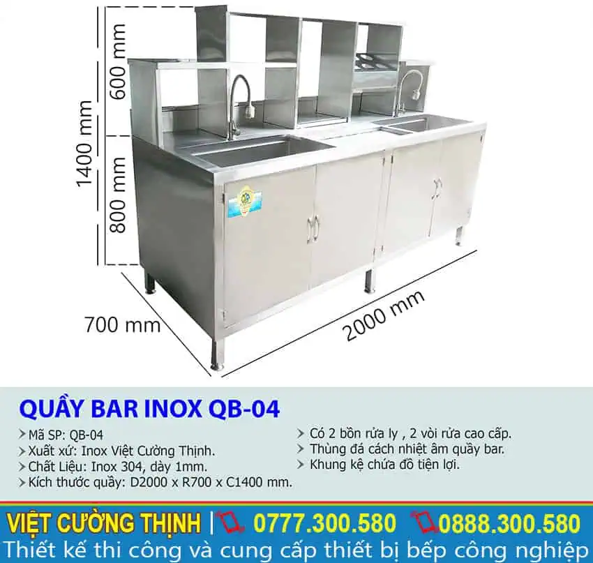 Vệ Sinh Quầy Pha Chế