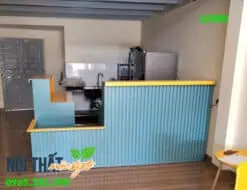 Mẫu quầy pha chế hình chữ U