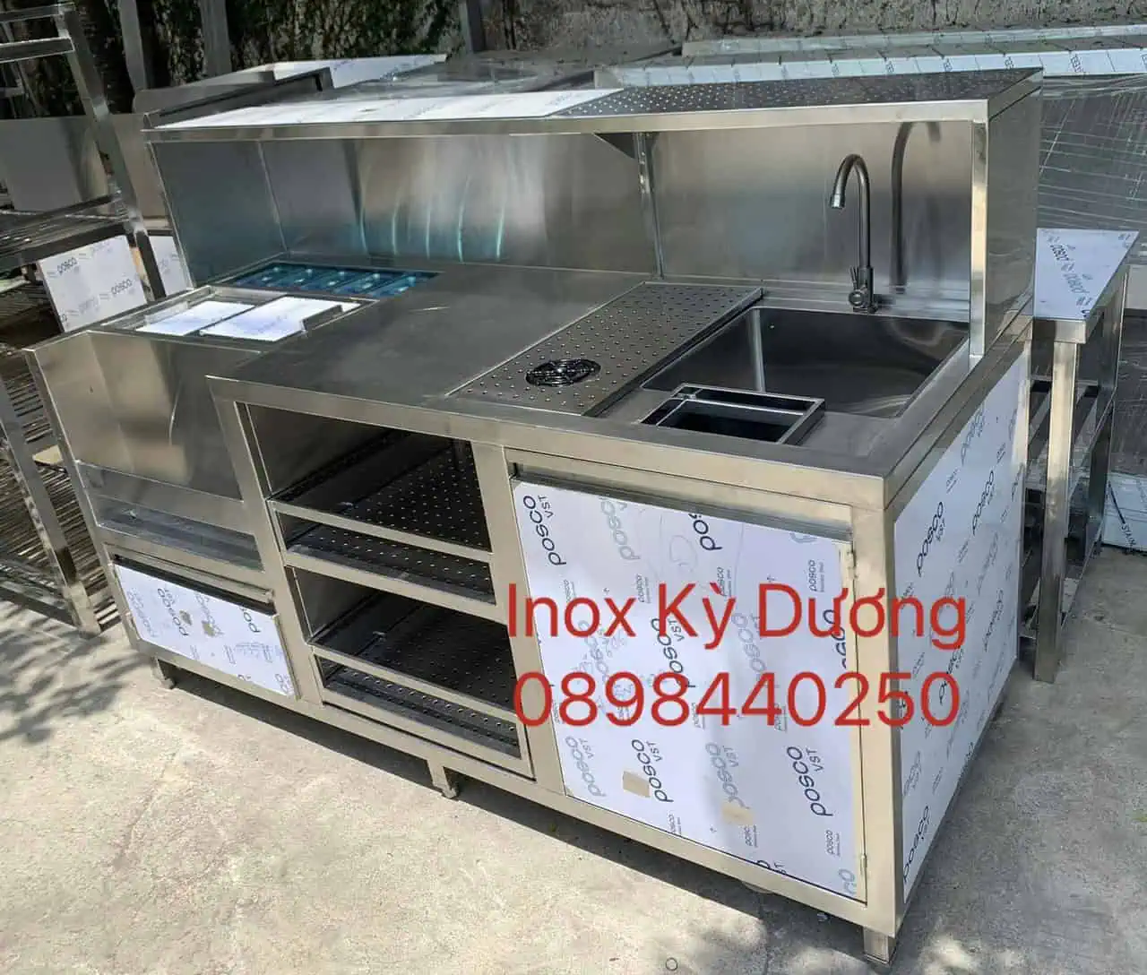 Quầy pha chế hiện đại