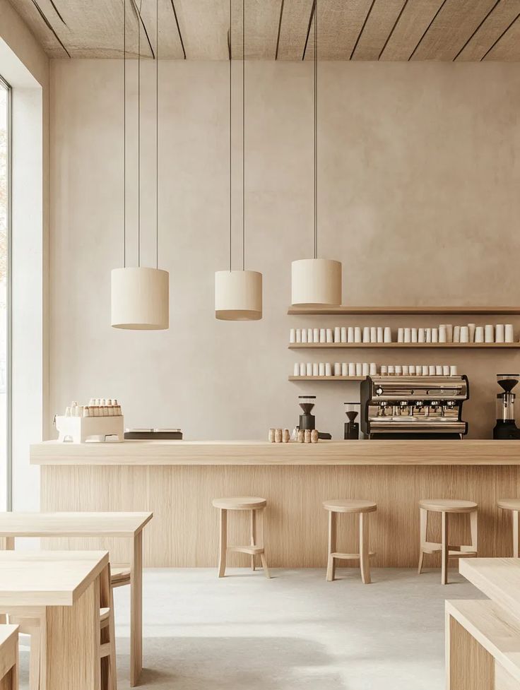 Quay Pha Che Cafe Phong Cach Don Gian 1