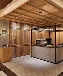 Quầy Pha Chế Cho Quán Cà Phê Đẹp Tận Dụng Không Gian Thoáng