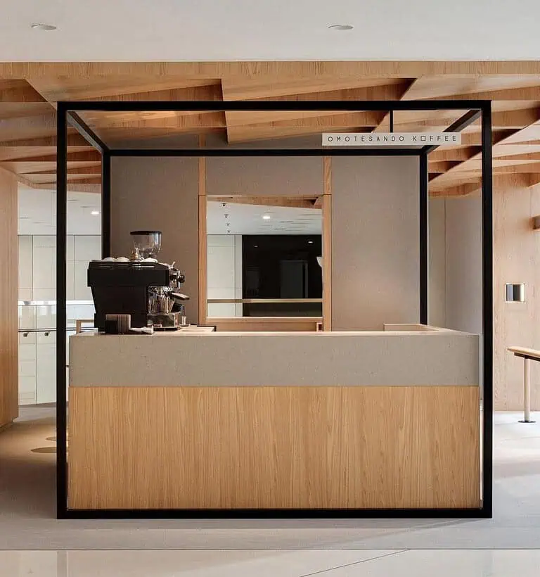 Quầy pha cho quán cà phê đẹp hiện nay