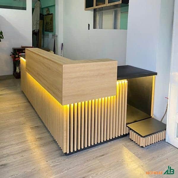 Quầy pha chế mặt đá