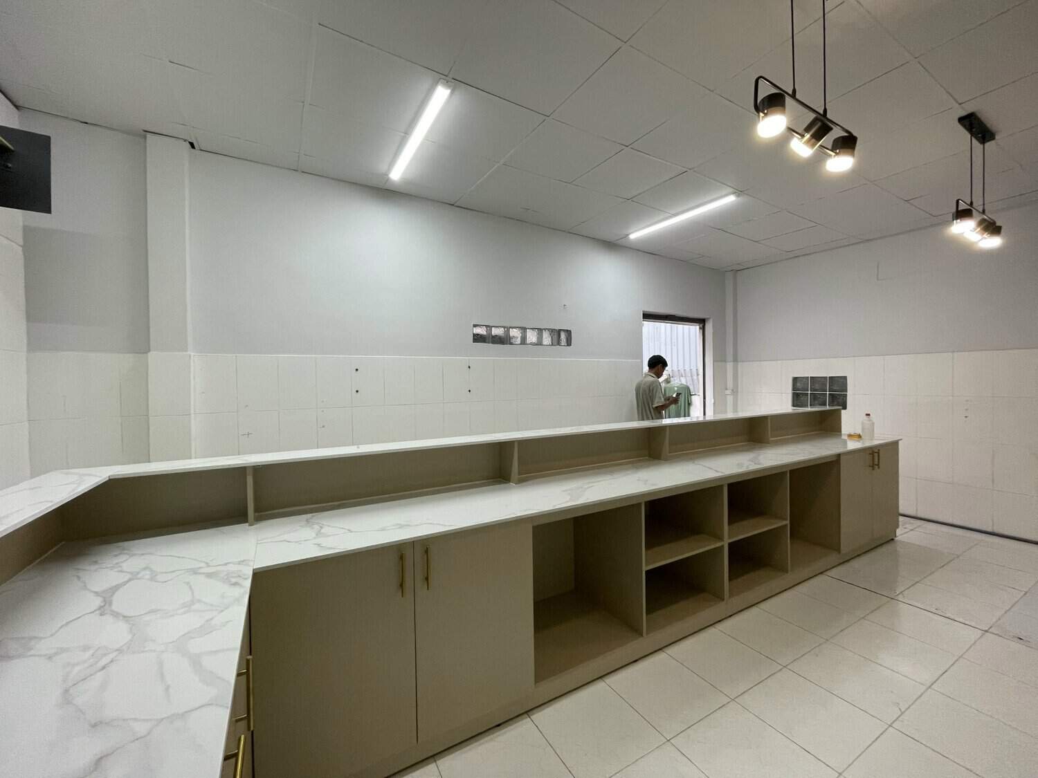 Quầy bar pha chế gỗ công nghiệp mdf chống ẩm và hdf chống nước