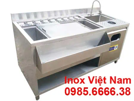 Quầy bar inox 1m6 QB-03