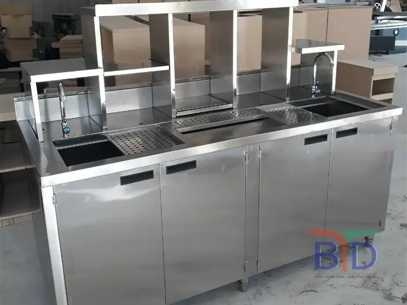 Mẫu quầy pha chế đa năng