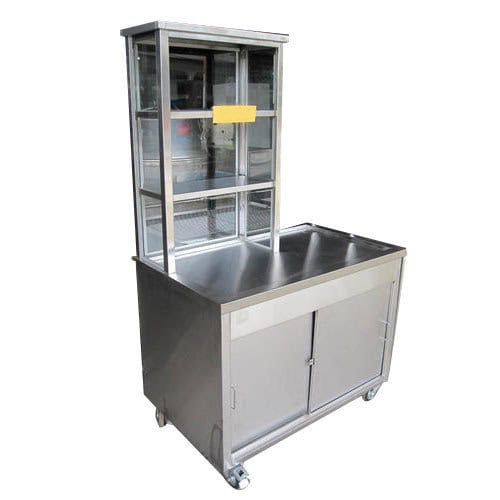 Quầy pha chế inox có ngăn kéo đóng theo yêu cầu
