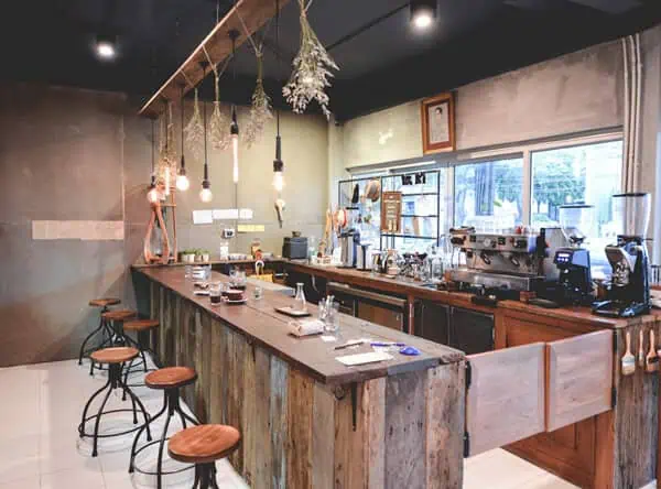 Mẫu quầy pha chế độc đáo